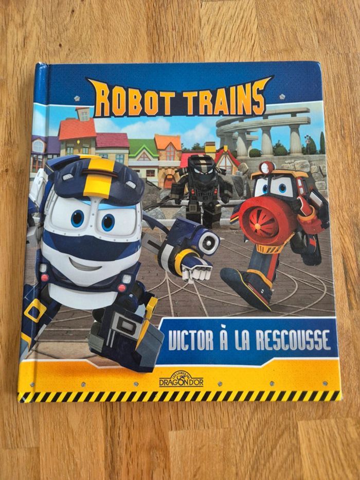 Livre Robot Trains Victor à la rescousse