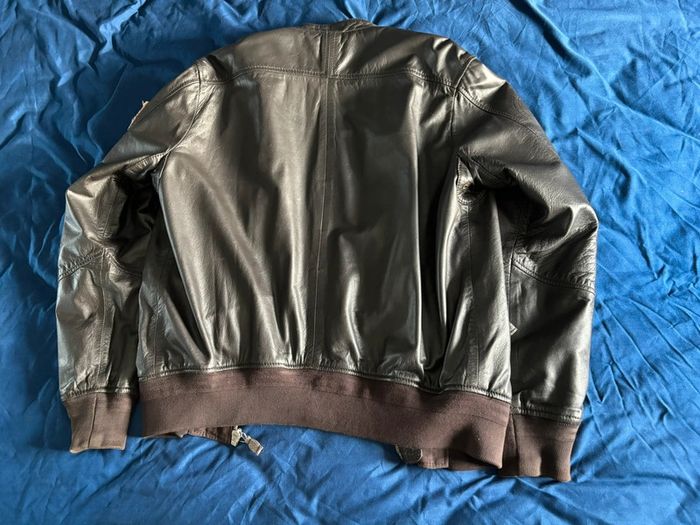 Blouson en cuir Napapijri - photo numéro 7