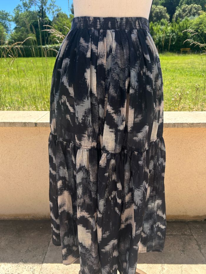 Jupe longue femme noire - photo numéro 7