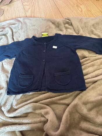 Gillet bleu
