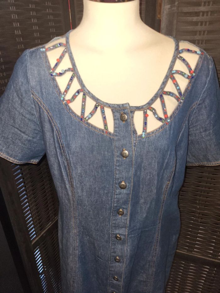 Robe en jeans 42 - photo numéro 2