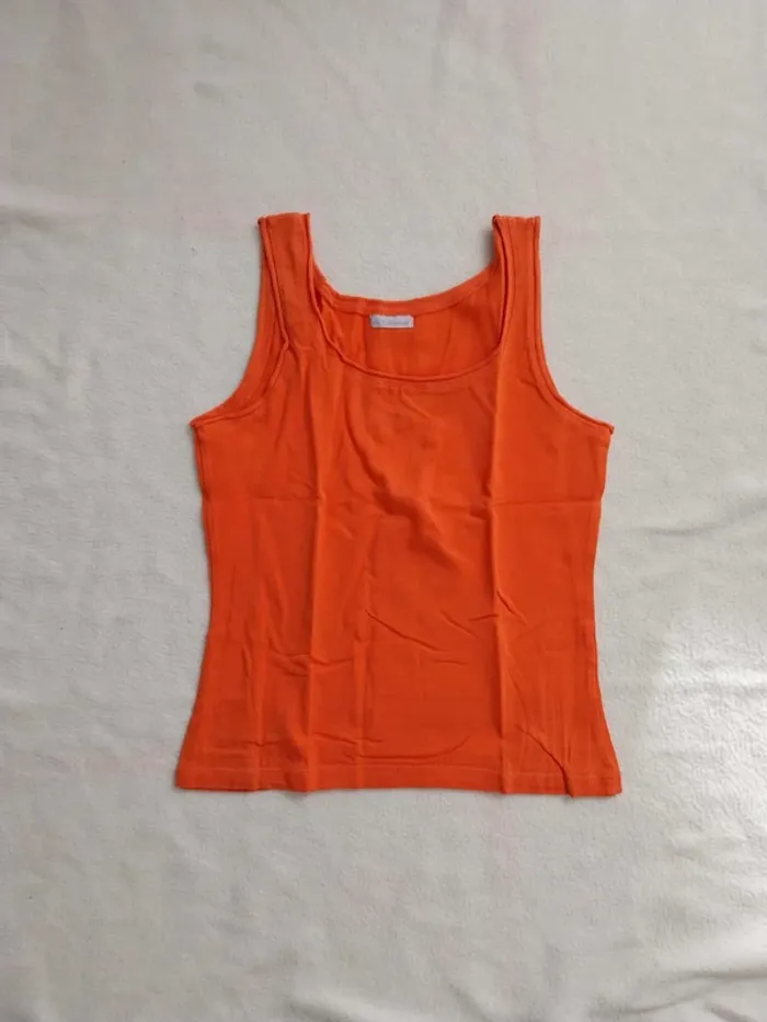 Haut / debardeur orange T38