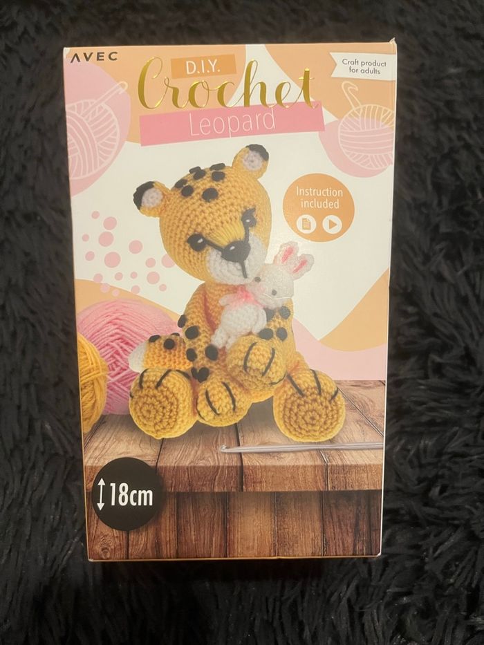 Kit de crochet léopard - photo numéro 5