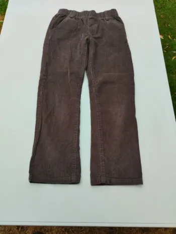 Pantalon type velours