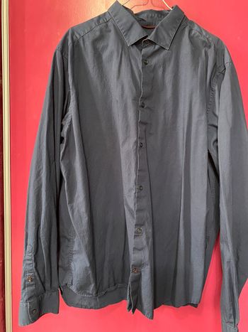 Chemise bleu marine