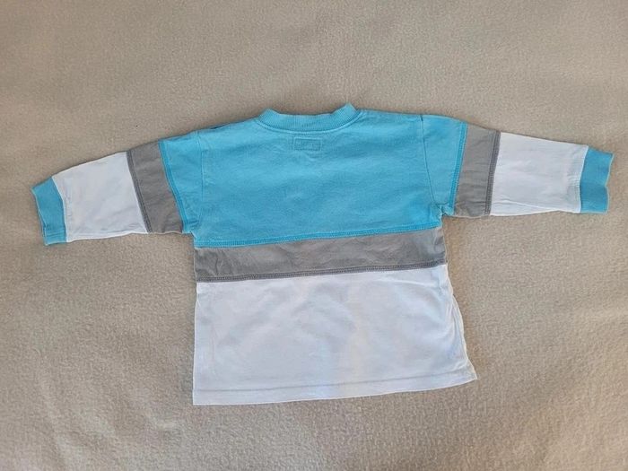 -shirt manches longues ou pull fin marese 12 mois - photo numéro 3