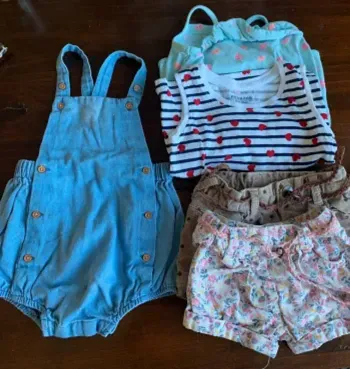 Lot été fille 9 mois