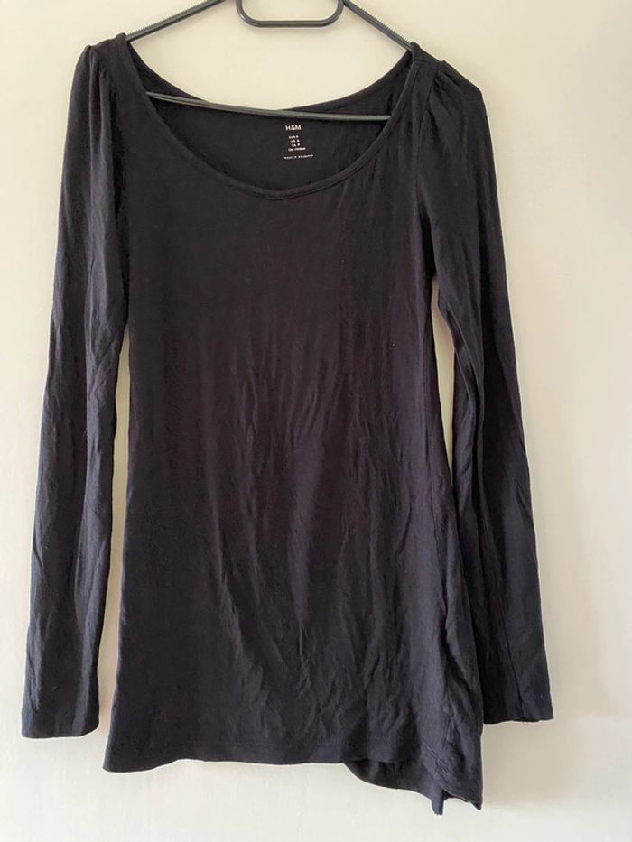 Pull fin / T-shirt manches longues H&M, taille S
