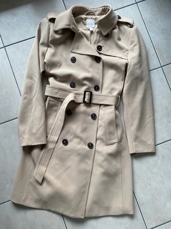Trench coat femme beige H&M 38