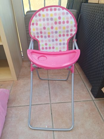 Chaise haute jouet 