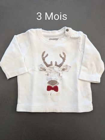 Sweat renne Orchestra - Taille : 3 mois