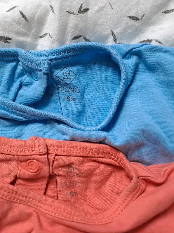 Lot 3 pyjamas coton - photo numéro 2