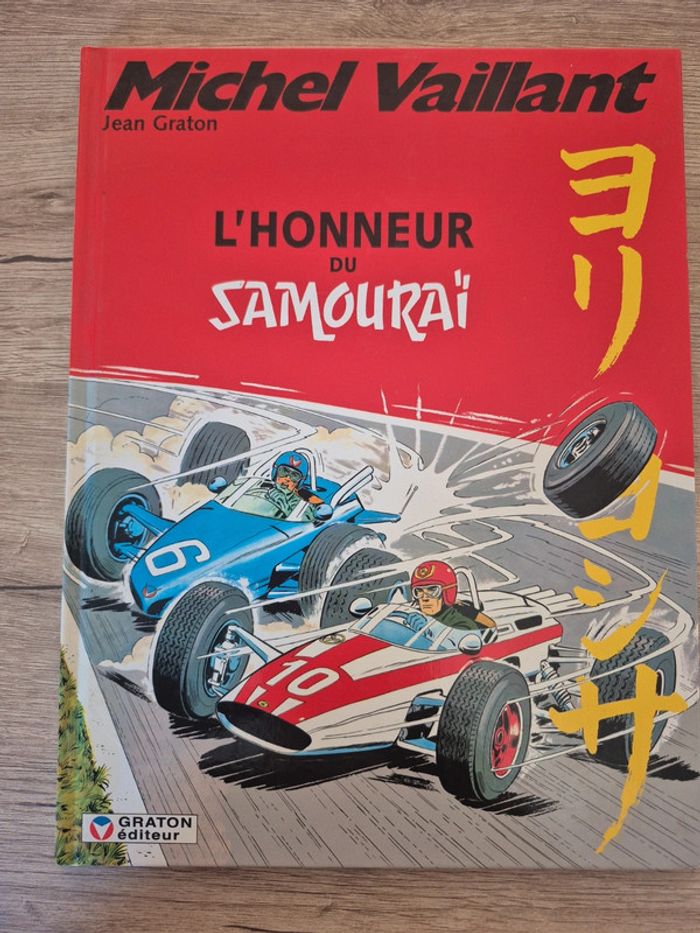 Bande dessinée Michel Vaillant l'honneur du Samouraï