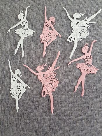Lot embellissement scrapbooking, ballerines