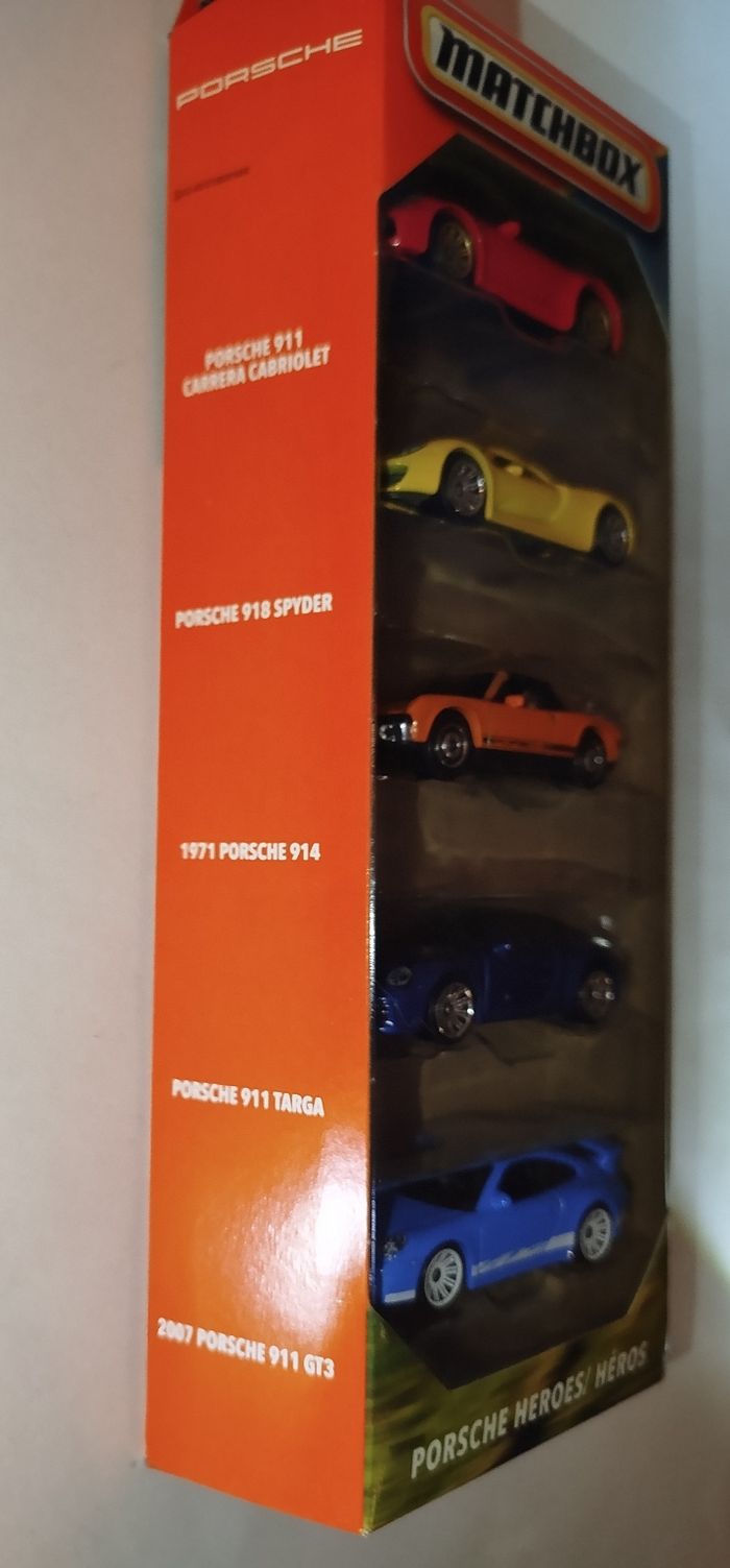 Matchbox 5 Pack Porsche Heroes/Héros 2025 - photo numéro 2