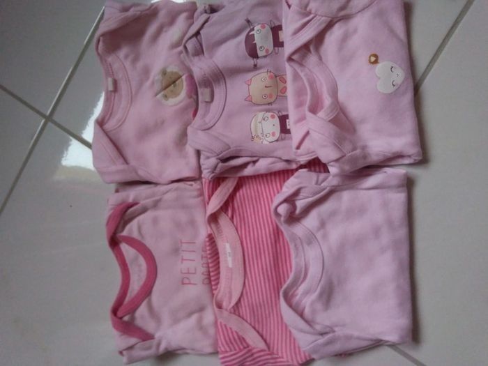 Lot de 6 bodies