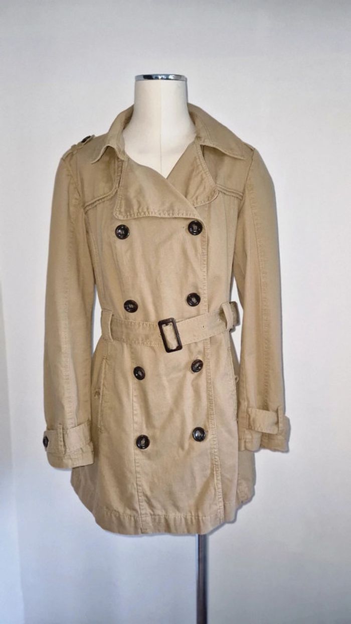 Trench camel - L - colours of the world