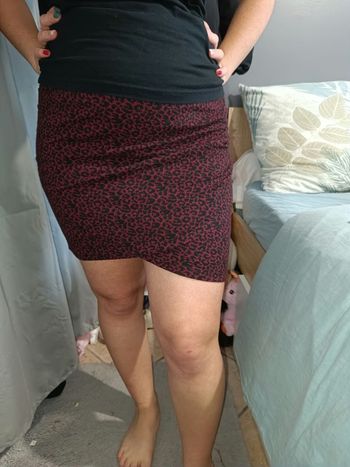 Jupe léopard