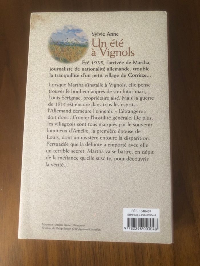 Un été a Vignols - Sylvie Anne - photo numéro 2