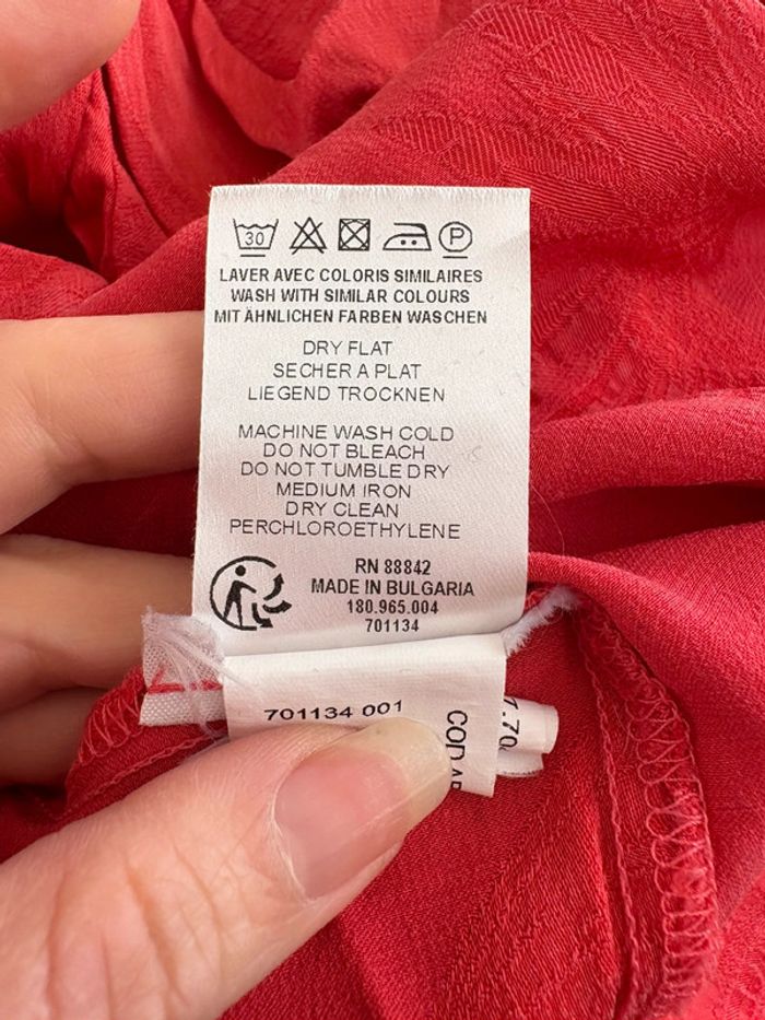 Robe rose/corail Cyrillus t.34 - photo numéro 6