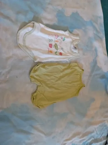 Bodys petit bateau 6 mois