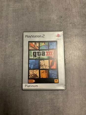 Jeu ps2 gta 3