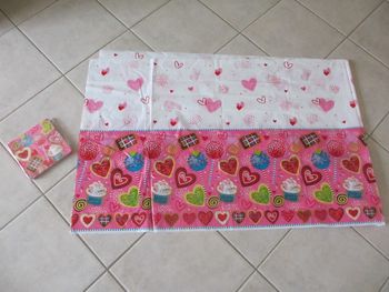 Kit goûter anniversaire cœurs et friandises