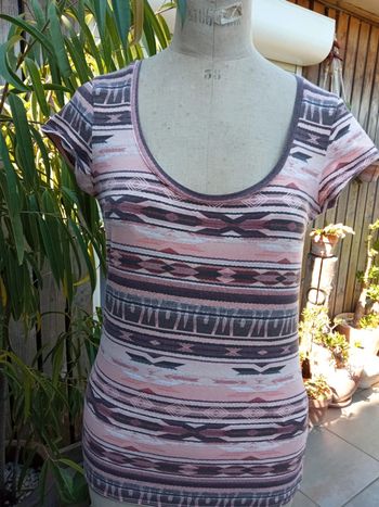 T-shirt ethnique