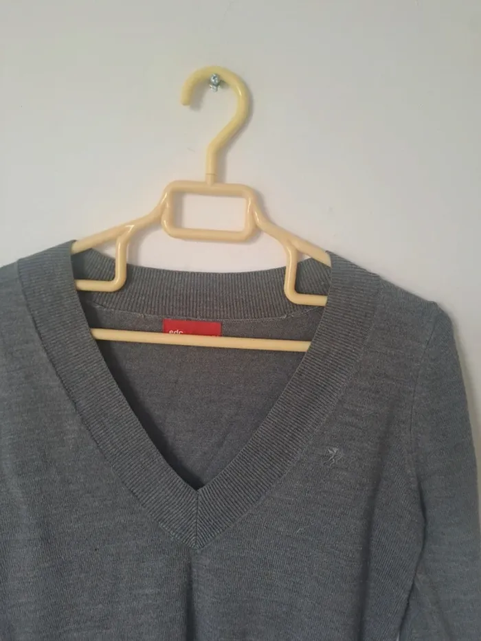 Pull léger gris EDC Taille M - photo numéro 5