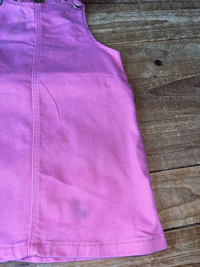 Salopette robe en denin - photo numéro 2