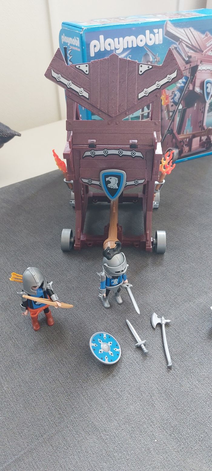 La tour d attaque des Chevaliers playmobil - photo numéro 9