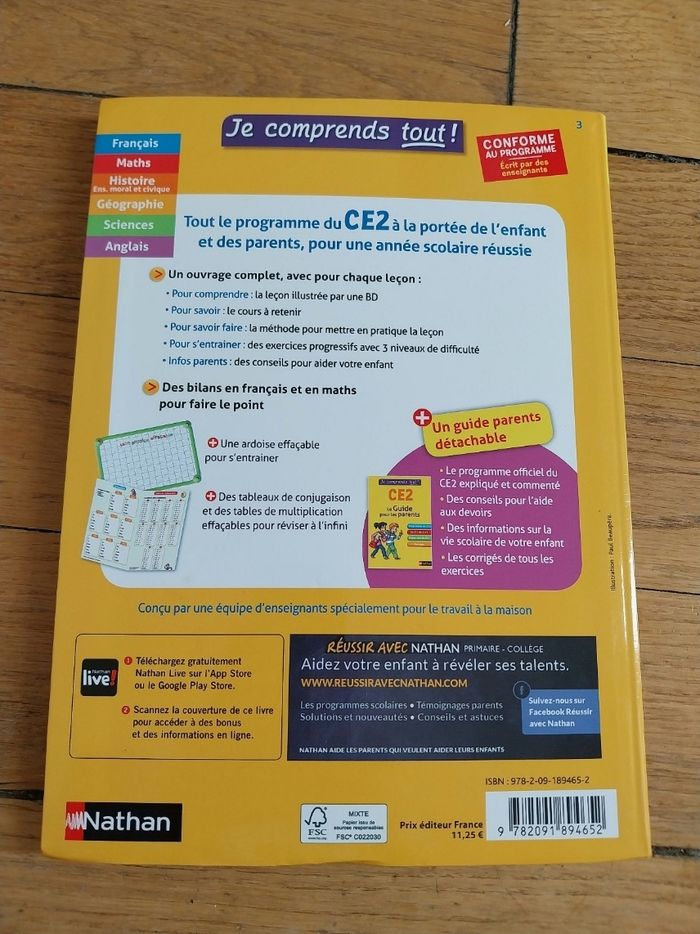 Cahier de vacances CE2 neuf - photo numéro 2