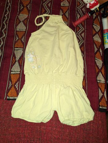 Combinaison été dos nus Disney Fairies 5 ans