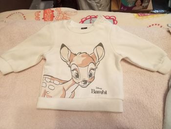 Pull Primark Bambi 6-9mois