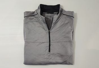 Vêtement Homme Sweat zippé 1/4 Haut de sport gris Nike Nikegolf Therma-fit taille L #Retrostreet
