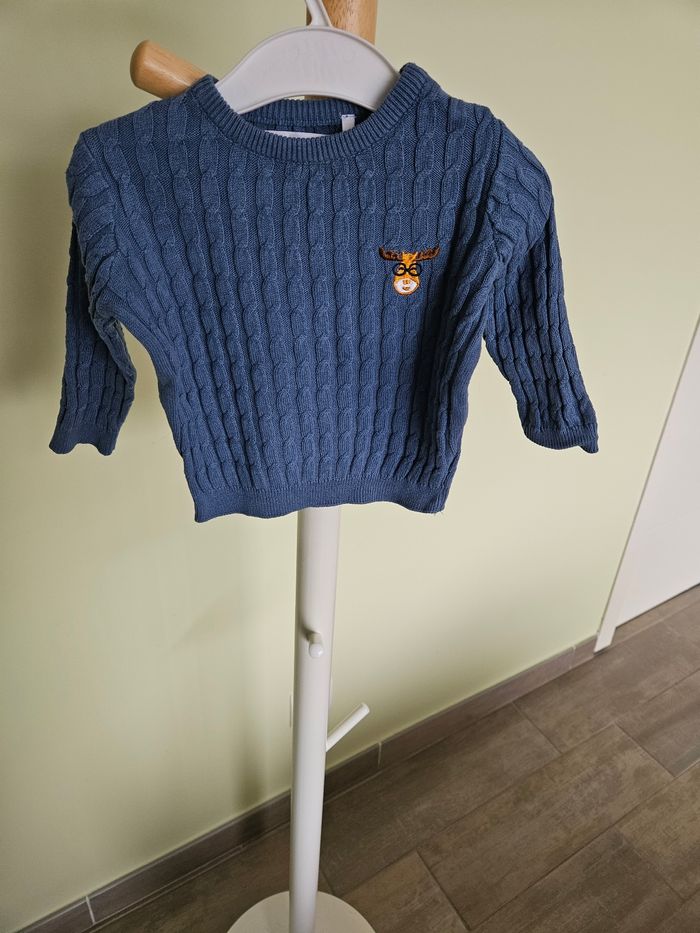 Pull garçon mes petits cailloux