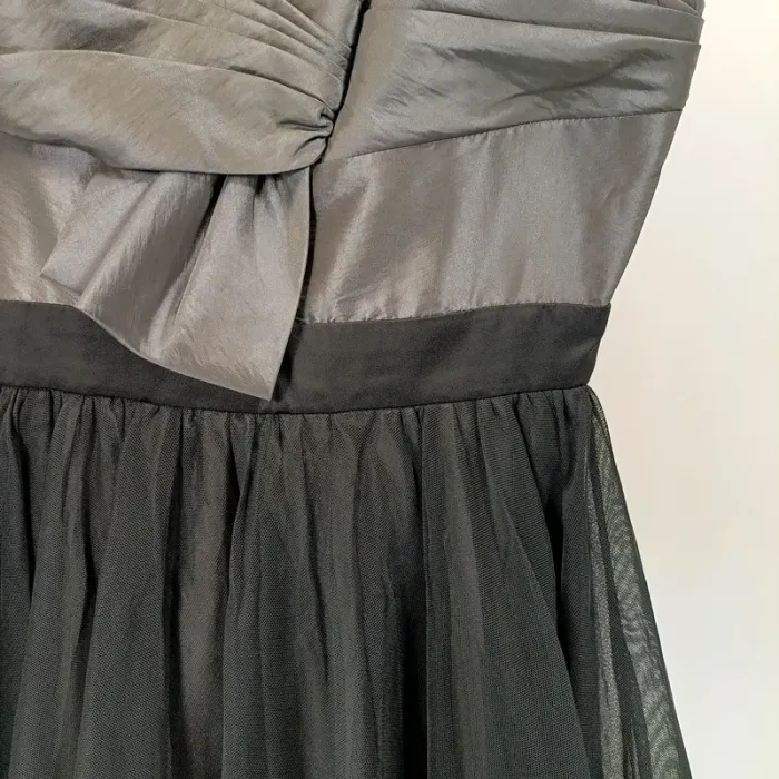 Robe de bal - robe princesse avec bretelle - Noir et grise Manoukian - BCBG Max Mara A097 - photo numéro 6