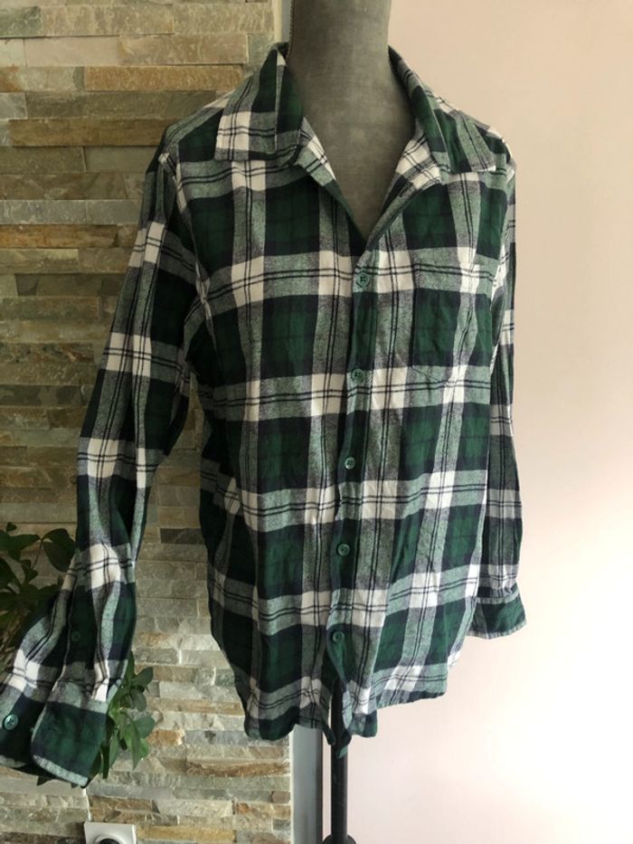 Chemise à carreaux 38