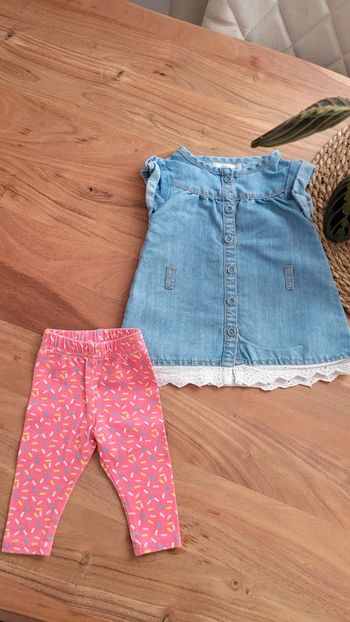 Ensemble fille 3 mois