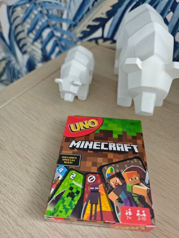Jeu de société neuf Minecraft uno