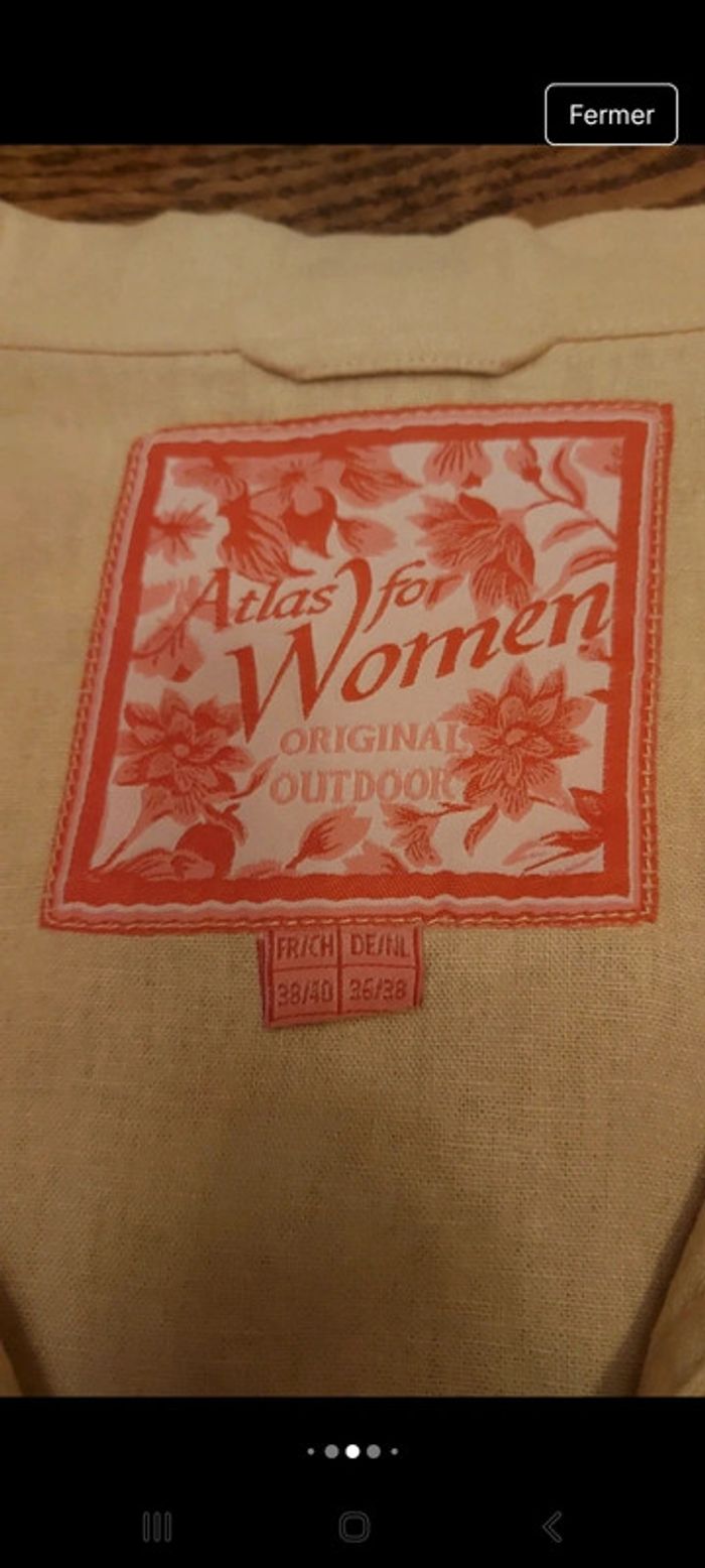 Jolie Veste Atlas for Women fr 38/40 - photo numéro 7