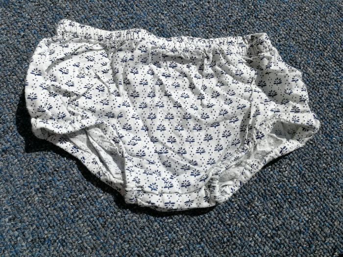 Robe blanc et bleu + culotte 3M bout'chou - photo numéro 11