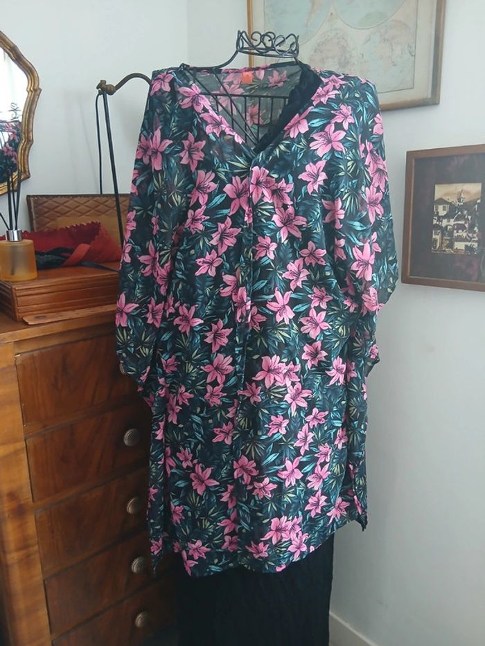 Kimono Midaxi cache maillot, vêtement de plage - photo numéro 8