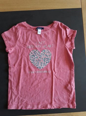 Ti-shirt manches courtes. Okaidi.