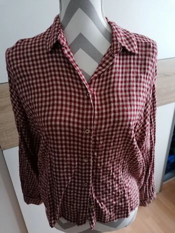 Chemise à carreaux