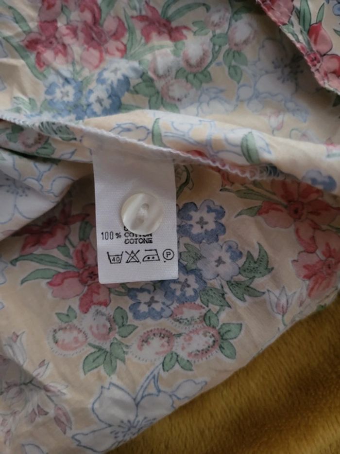 Chemise fleurie 100% coton - photo numéro 7