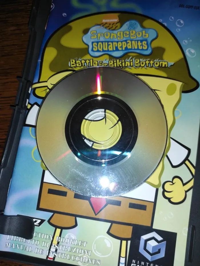 Bob l éponge nintendo GameCube sponge bob - photo numéro 4