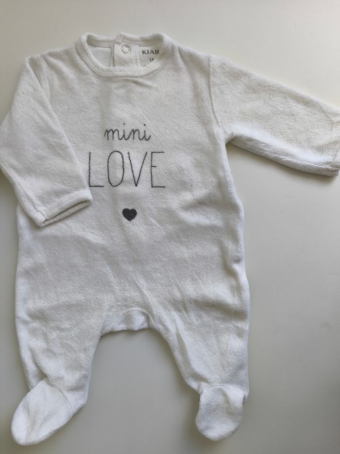 Lot de 2 pyjamas 1 mois - photo numéro 3