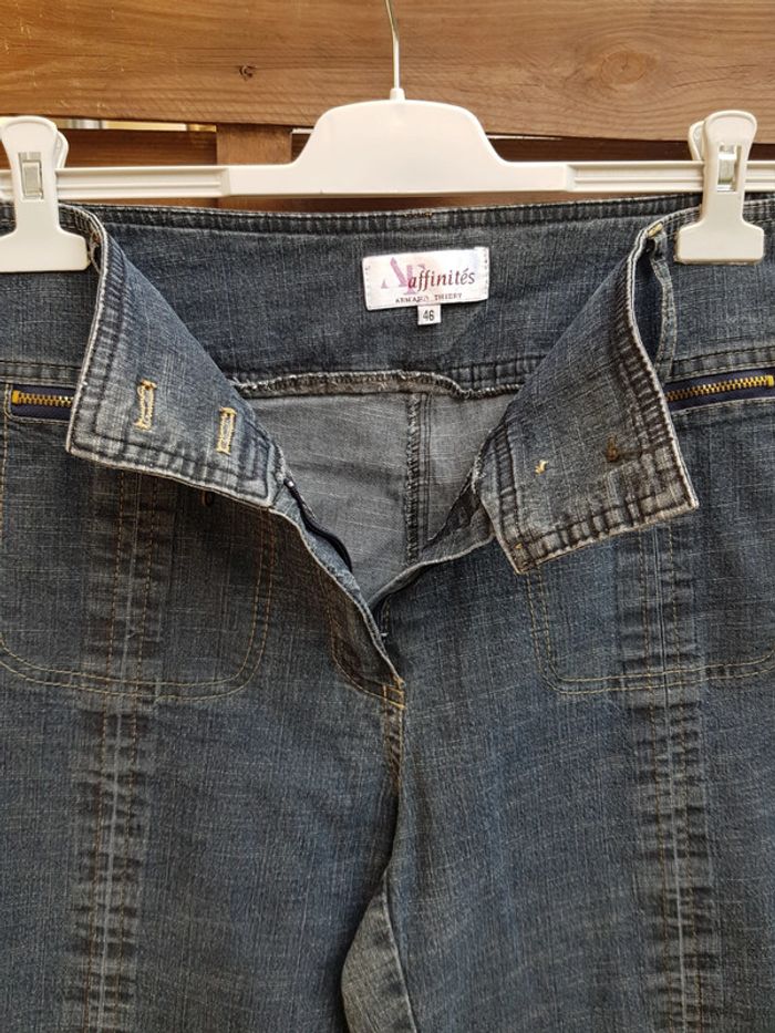 Pantacourt large en jean, made in France 🇨🇵 - photo numéro 5