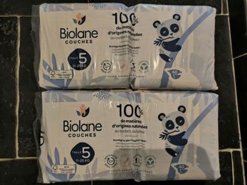Couches biolane